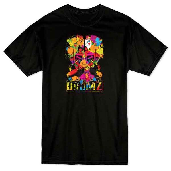 Orange-Paint-Splatter-Camo-Gasmask-webshop-tee