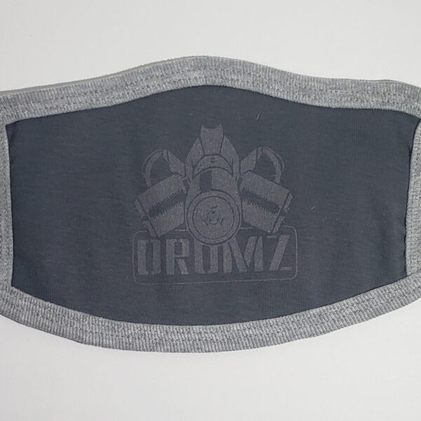 DRUMZ GRAY MASK REFLECTIVE GASMASK