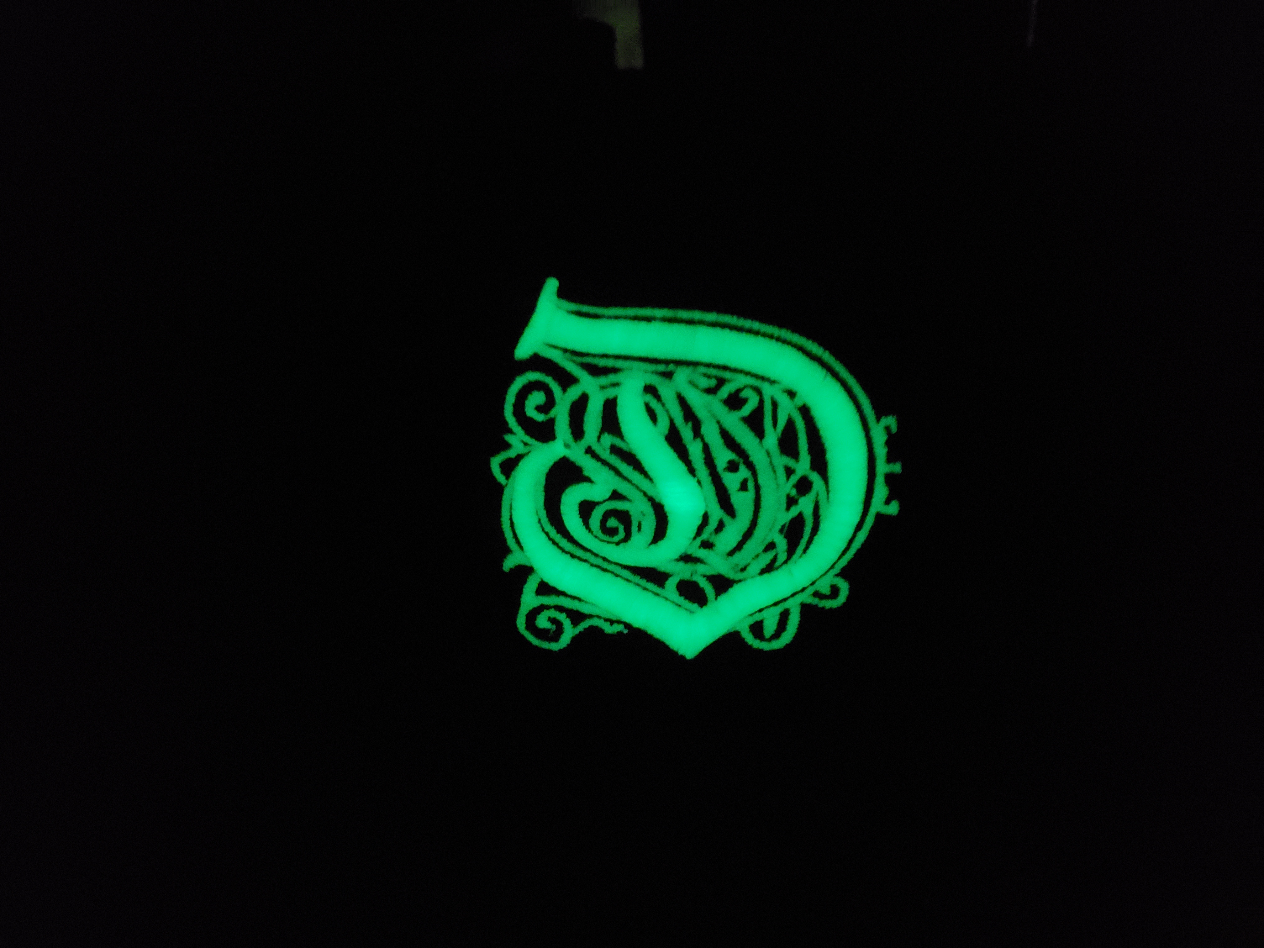 DRUMZ TEAM XXV GLOW IN THE DARK Classic Royal LOGO black Snapback